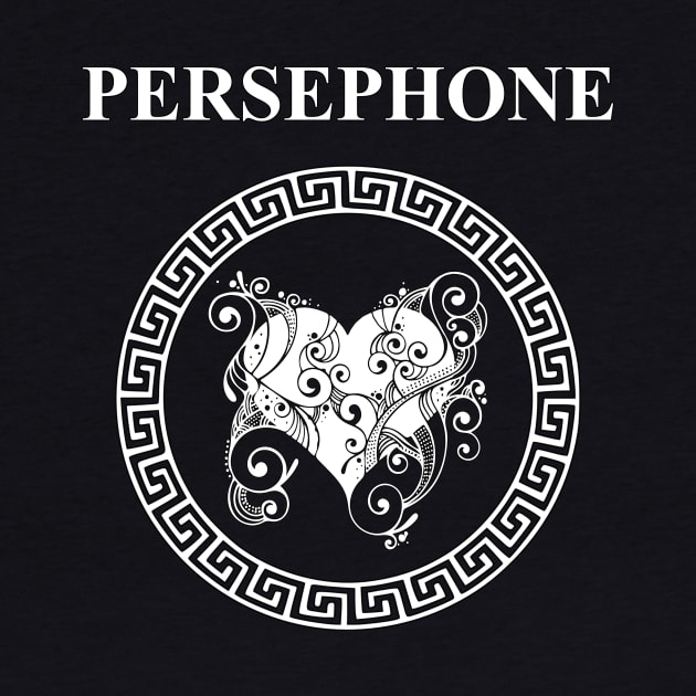 Persephone Ancient Greek Goddess Symbol by AgemaApparel